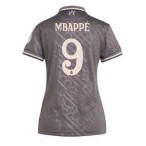 Real Madrid Kylian Mbappe #9 Tredjetröja Dam 2024-25 Kortärmad